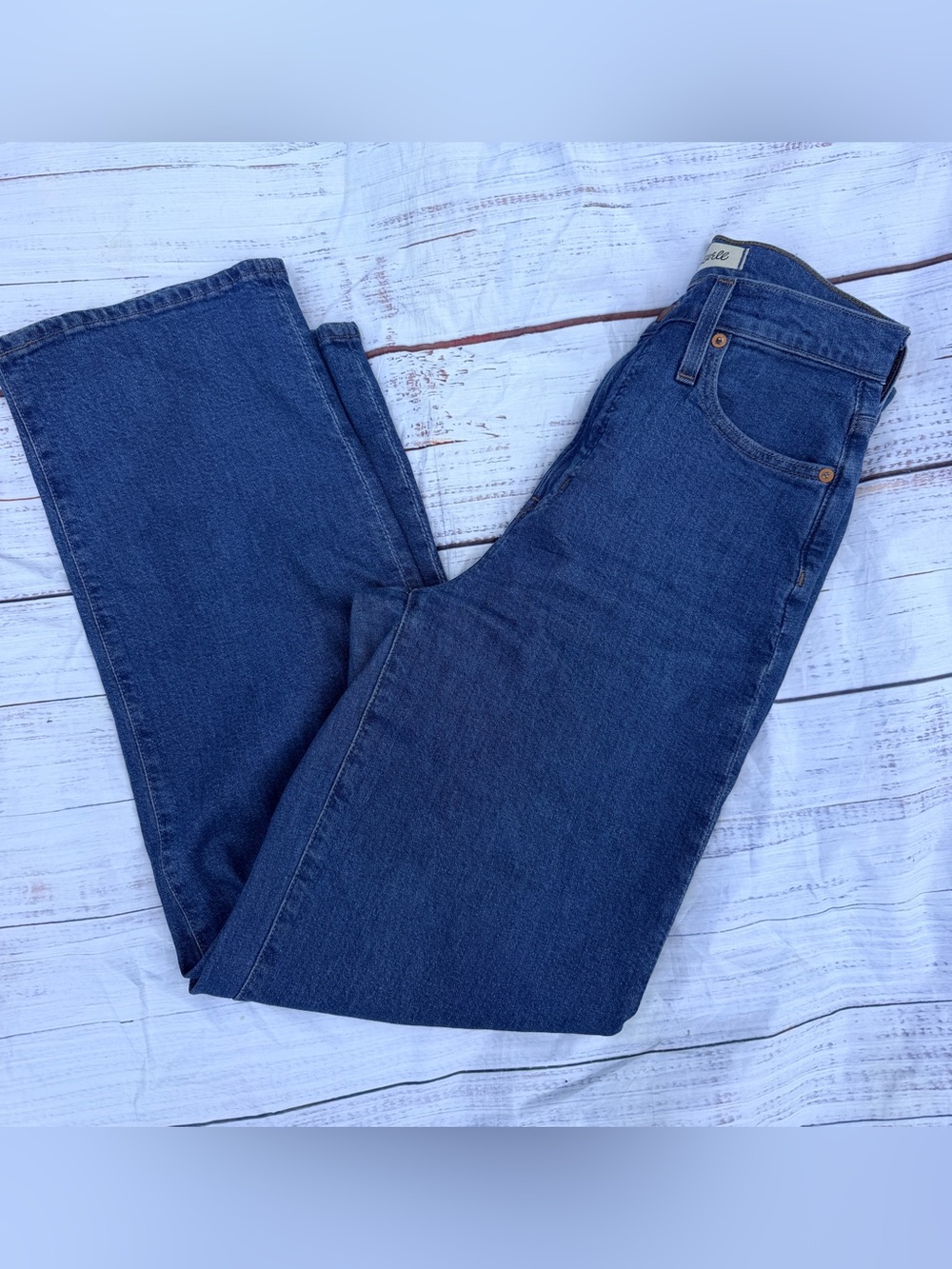 Madewell The Perfect Vintage Wide-Leg Jean in Fairdale Wash 26 - Picture 9 of 15